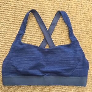Patagonia Sports Bra Navy, Size Medium